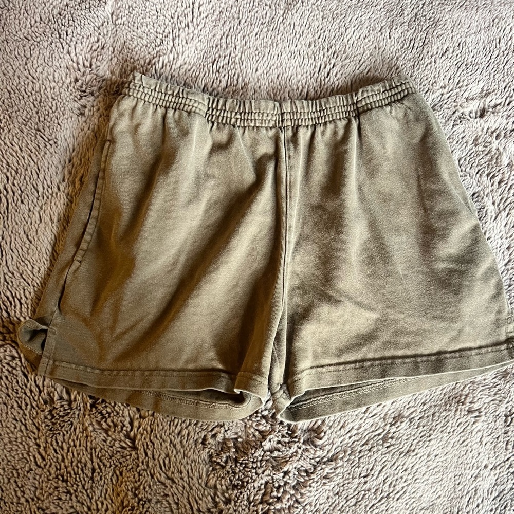 Brandy Melville J. Galt Shorts, one size. Mocha color. Sweatpant material.